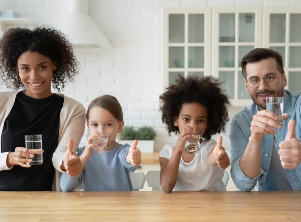 Trinktipps für Kids Familie Wasser trinken